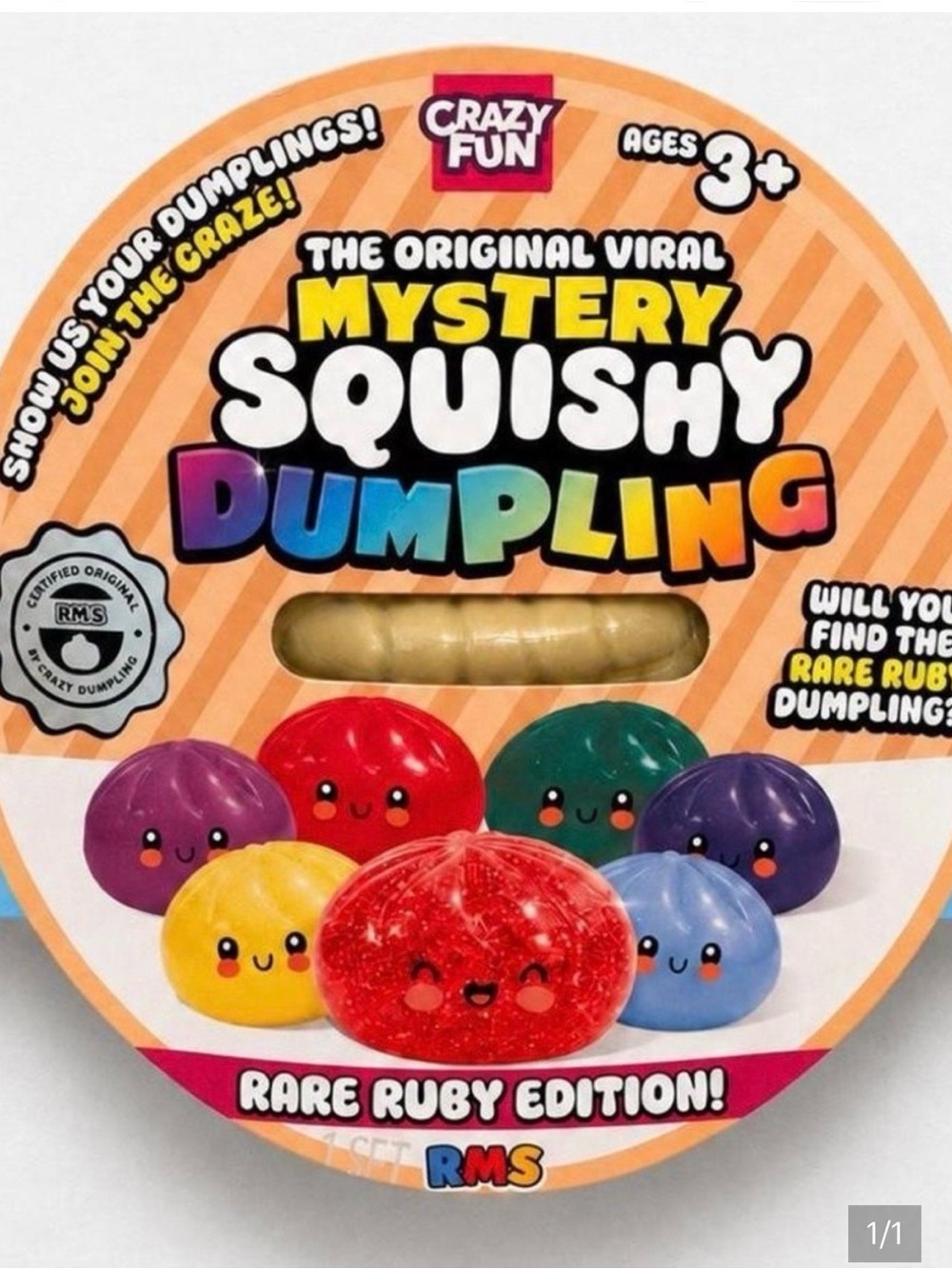 NWT RMS Rare Ruby Edition Dumpling